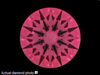 g color heavily contrasted diamond