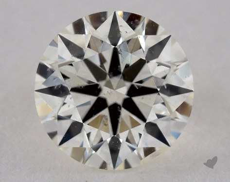 k si2 eyeclean钻石清晰度示例