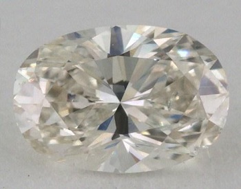 椭圆形钻石有2个不平衡的边