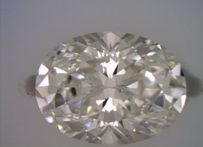 1 carat oval cut diamond with g color