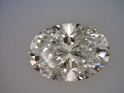 1.13克拉G颜色SI1椭圆形切割钻石