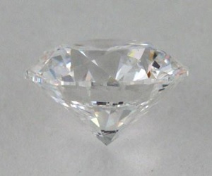 圆形钻石中等腰带尺寸均匀