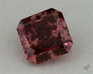 0.45 carat fancy red diamond