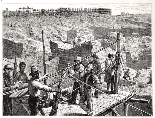 金伯利钻石矿在1872年