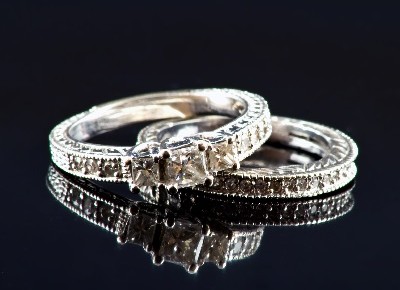 engagement ring versus wedding band